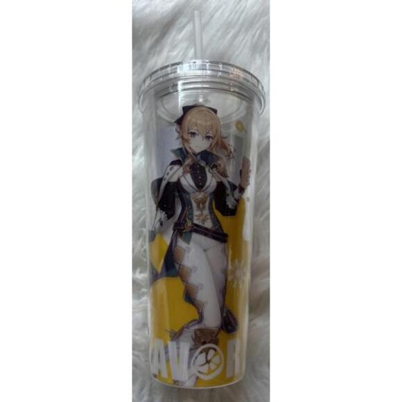 Other - Genshin Impact Happy Lemon Collab 24 oz Tumbler (Klee and Jean) Brand New!